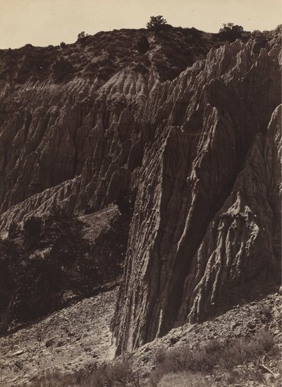 Rain Sculpture, Salt Creek Canon, Utah, 1872. tekijältä William H. Bell