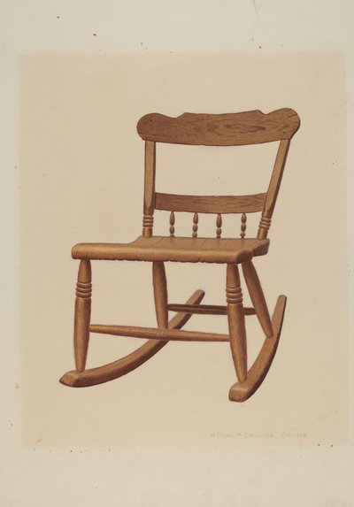 Lasten keinutuoli, n. 1939. tekijältä William H Edwards