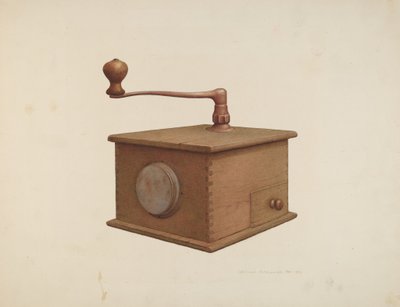 Kahvimylly, c. 1940. tekijältä William H Edwards
