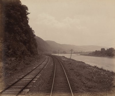 Hemlock Run Curve, lähellä Towandaa tekijältä William H. Rau