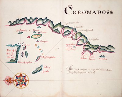 Coronadot, Etelä-Amerikan Tyynenmeren rannikko tekijältä William Hack