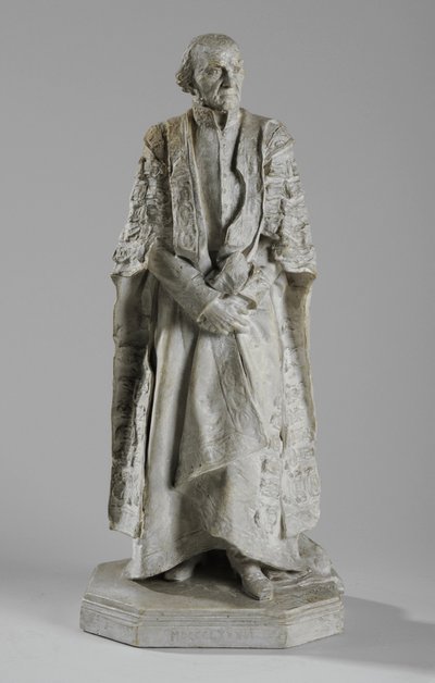 Maquette William Ewart Gladstonen patsaalle The Strandissa, Lontoossa, n. 1905 tekijältä William Hamo Thornycroft