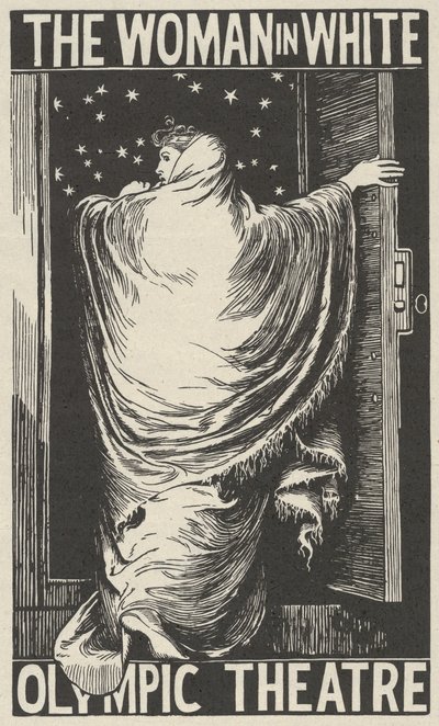 Nainen valkoisissa, 1871. tekijältä William Harcourt Hooper