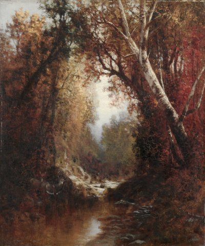 Syksykohtaus Adirondacksissa, 1877. tekijältä William Hart