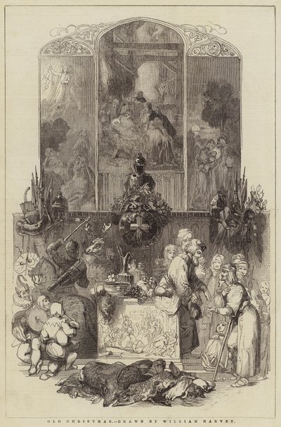 Vanha joulu tekijältä William Harvey