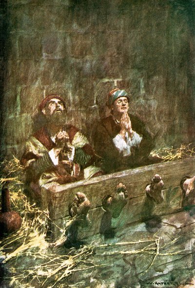 Paavali ja Silas vankilassa tekijältä William Hatherell