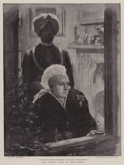 Tsaarin vierailu kuningattaren luona tekijältä William Hatherell
