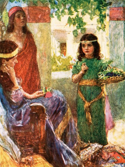 Naamanin vaimon pieni palvelijatar tekijältä William Hatherell