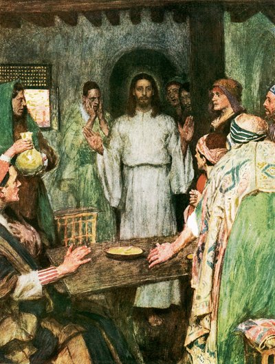 Sitten Jeesus tuli ja seisoi heidän keskellään tekijältä William Hatherell