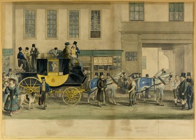 Blenheim, lähtö tähtihotellista, Oxford tekijältä William Havell