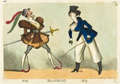 1519 Dandies 1819 tekijältä William Heath