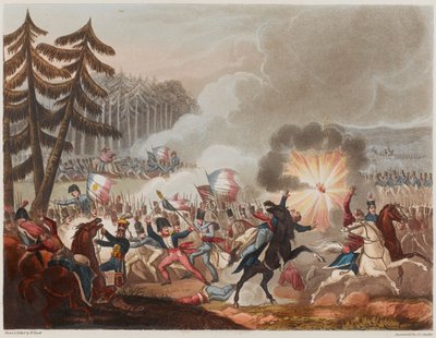 Barrosan taistelu 5. maaliskuuta 1811, kaiverrus J.C. Stadler, julkaistu 1818 (akvatinta) tekijältä William Heath