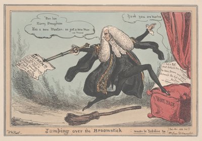 Jumping over the Broomstick - Measter be Yorkshire, 1830 tekijältä William Heath