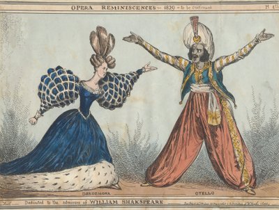 Oopperan muistot: Desdemona ja Othello tekijältä William Heath