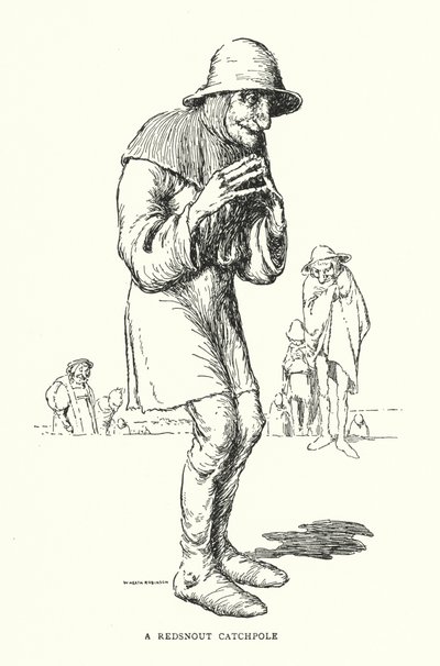 Redsnout Catchpole (litho) tekijältä William Heath Robinson