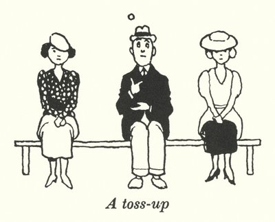 Toss-up (litho) tekijältä William Heath Robinson