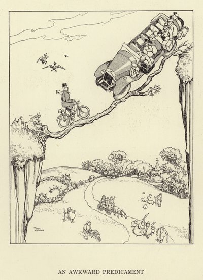 Hankala ahdinko tekijältä William Heath Robinson