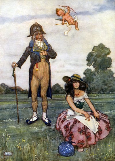 "Mutta minä olen liian vanha ja sinä olet liian nuori" tekijältä William Heath Robinson