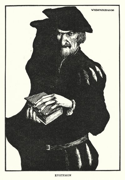 tieteen (litho) tekijältä William Heath Robinson