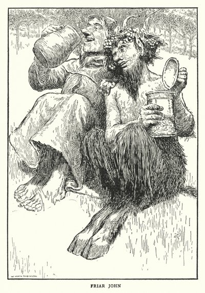 Friar John (litho) tekijältä William Heath Robinson