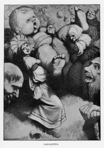 Gargantua (litho) tekijältä William Heath Robinson