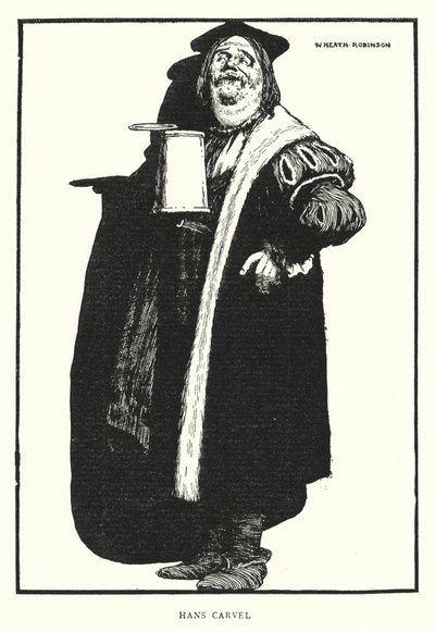 Hans Carvel (kuvat) tekijältä William Heath Robinson