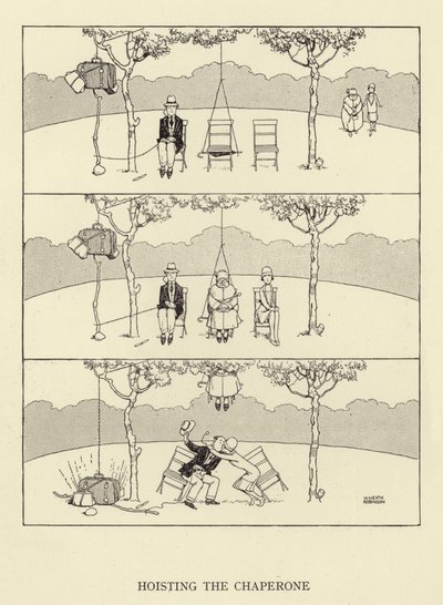 Chaperonen nostaminen tekijältä William Heath Robinson