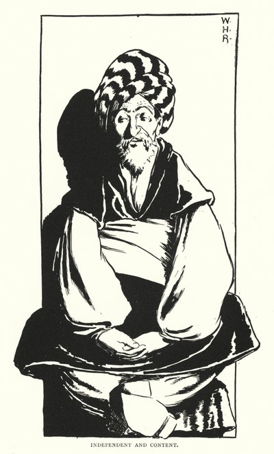 Itsenäinen ja sisältö (kaiverrus) tekijältä William Heath Robinson