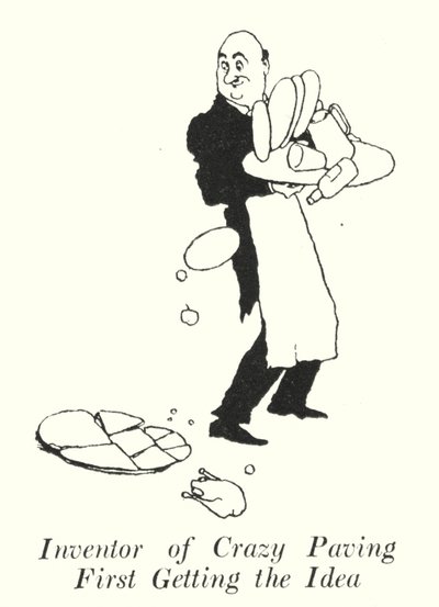 Hullun päällystyksen keksijä, joka saa ensin idean (litho) tekijältä William Heath Robinson