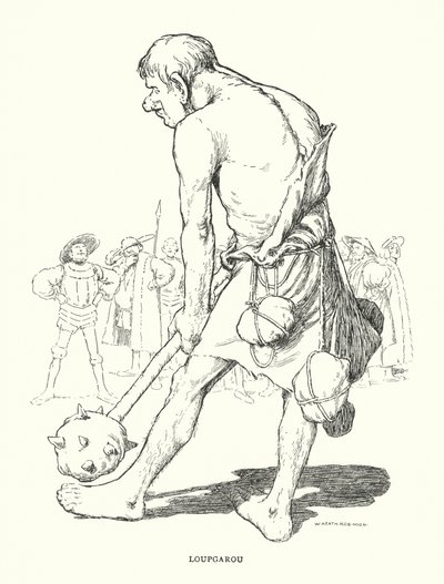 Lupgarou (kivi) tekijältä William Heath Robinson