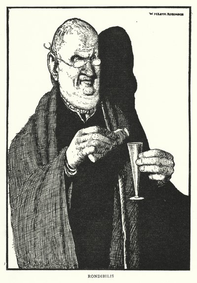 Rondibilis (litho) tekijältä William Heath Robinson