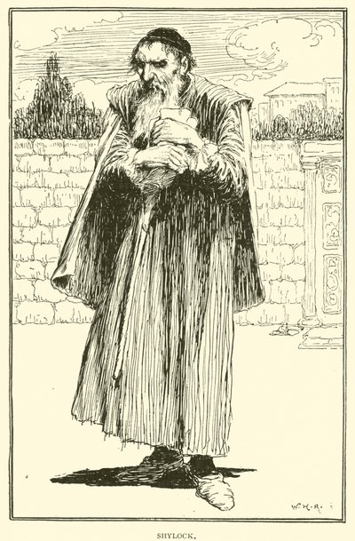 Shylock tekijältä William Heath Robinson