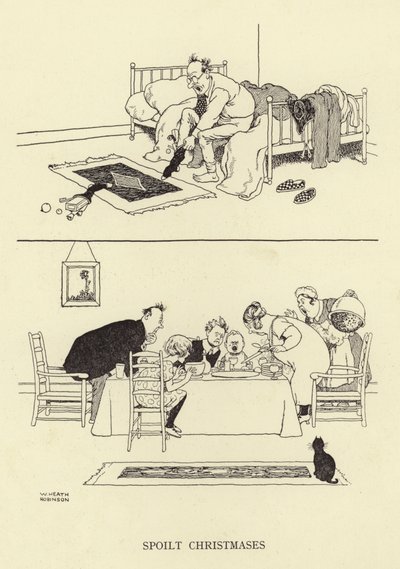 Pilatut joulut tekijältä William Heath Robinson