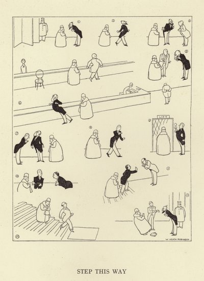 Astu tähän suuntaan tekijältä William Heath Robinson