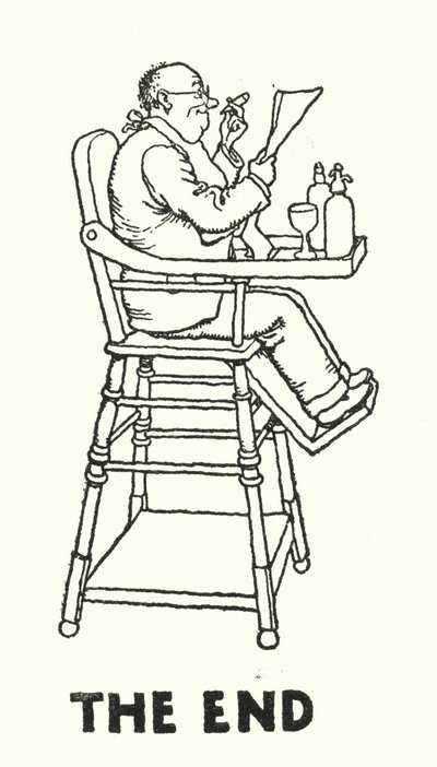 Loppu (litho) tekijältä William Heath Robinson