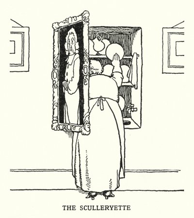 Sculleryette (litho) tekijältä William Heath Robinson