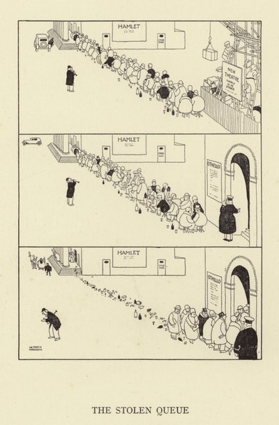 Varastettu jono tekijältä William Heath Robinson