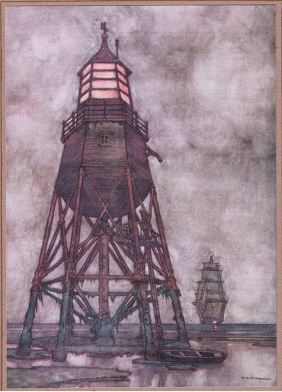 Englannin rannikon viisaat valot tekijältä William Heath Robinson