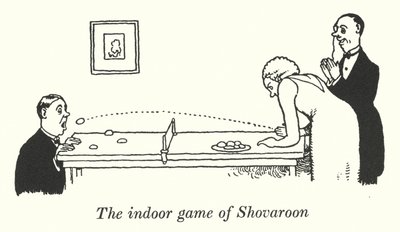 Shovarunin sisäkylä (Litho) tekijältä William Heath Robinson