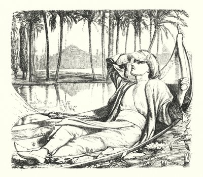 Muistoja Arabian öistä (kaiverrus) tekijältä William Henry (after) Hunt