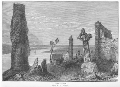 Clonmacnoise tekijältä William Henry Bartlett