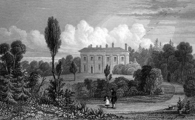 Riffhams Lodge, Essex, 1835 tekijältä William Henry Bartlett