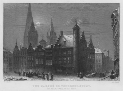 Perjantai maaliskuu, Gent (kaiverrus) tekijältä William Henry Bartlett