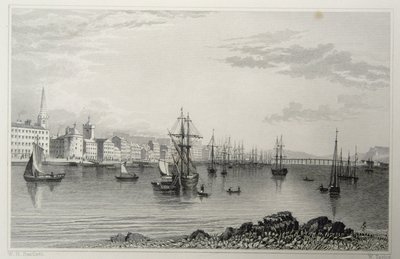 Waterford, Irlanti, kaiverrus W. Taylor tekijältä William Henry Bartlett