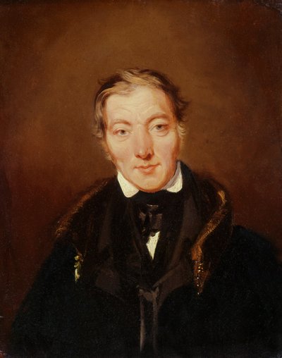 Robert Owen, 1834 tekijältä William Henry Brooke