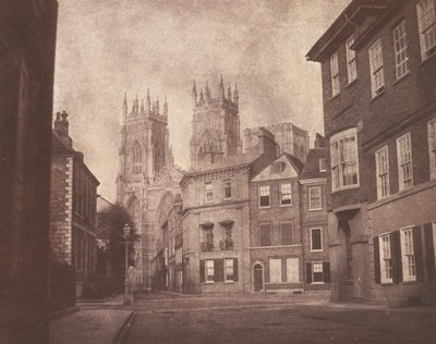 Kohtaus Yorkissa: York Minster Lop Lanelta tekijältä William Henry Fox Talbot