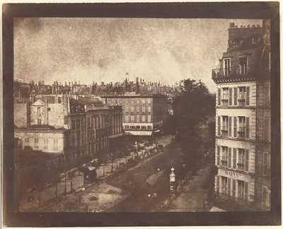 Ilmakuva Pariisista tekijältä William Henry Fox Talbot
