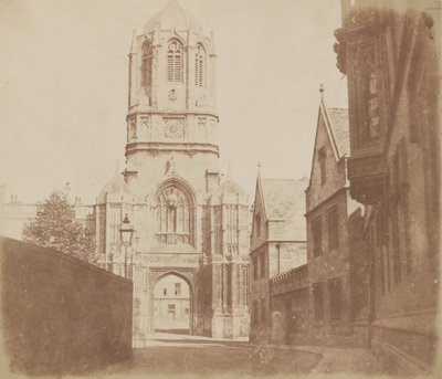 Christchurchin portti ennen syyskuuta 1844. tekijältä William Henry Fox Talbot