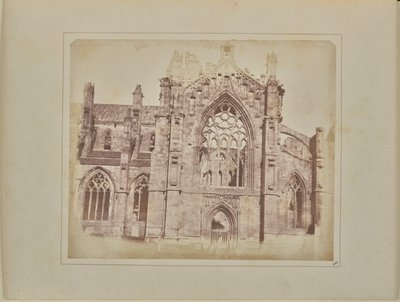 Melrose Abbey tekijältä William Henry Fox Talbot
