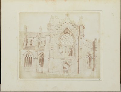Melrose Abbey tekijältä William Henry Fox Talbot